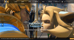 Desktop Screenshot of igg.com